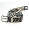 Newly-Designed Fashion Canvas-Leather Belt (EUBL0385-40)